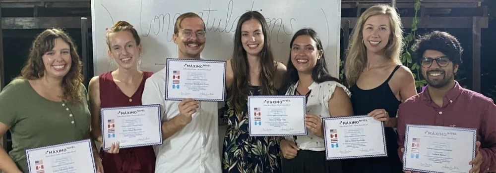 Maximo Nivel TEFL participants