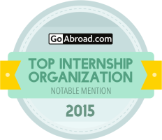 GoAbroad Top Internship Organization 2015 (Notable Mention)