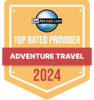 GoAbroad Top Rated Provider 2024 - Adventure Travel