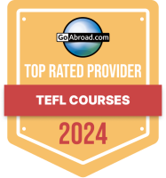 GoAbroad Top Rated Provider 2024 - TEFL Courses