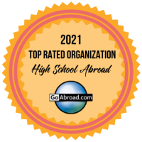 Top Rated Organization 2021 - High School Abroad