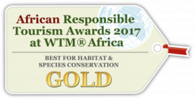 African Responsible Tourism Awards 2017 - Best Habitat and Species Conservation