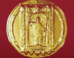 Ambrogino d’Oro medal awarded by the City of Milan