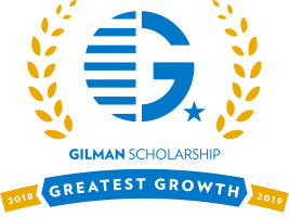 Gilman Scholarship Greatest Growth