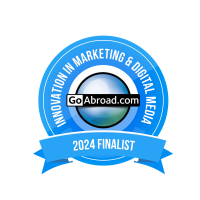 GoAbroad Innovation Awards 2024 Finalist - Innovation in Marketing & Digital Media