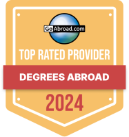 GoAbroad Top Rated Provider 2024 - Degree Abroad
