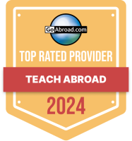 GoAbroad Top Rated Provider 2024 - Teach Abroad
