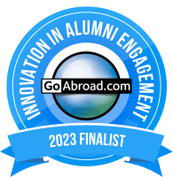 GoAbroad 2023 finalist (innovation in alumni engagement)