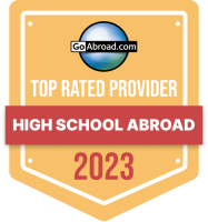 Top Rated Provider 2023 - High School Abroad