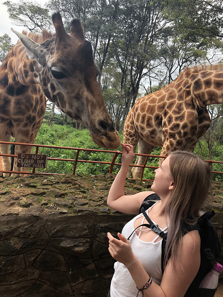 International Medical Aid participants having fun in Nairobi