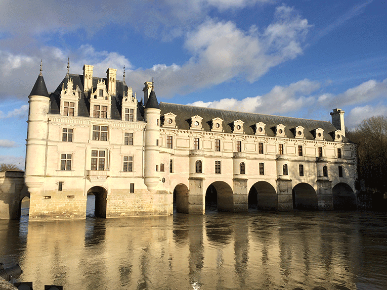 Chenonceau, Loire Valley in central France