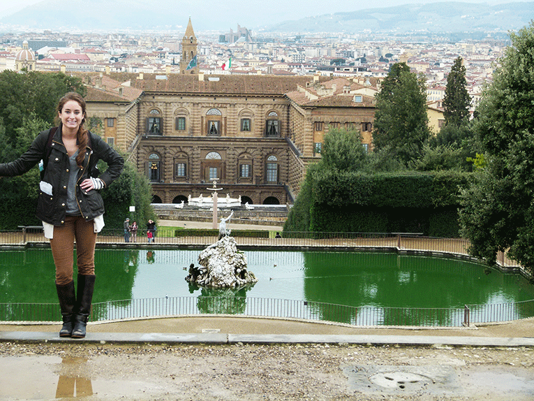 Pitti Palace in Florence, Italy