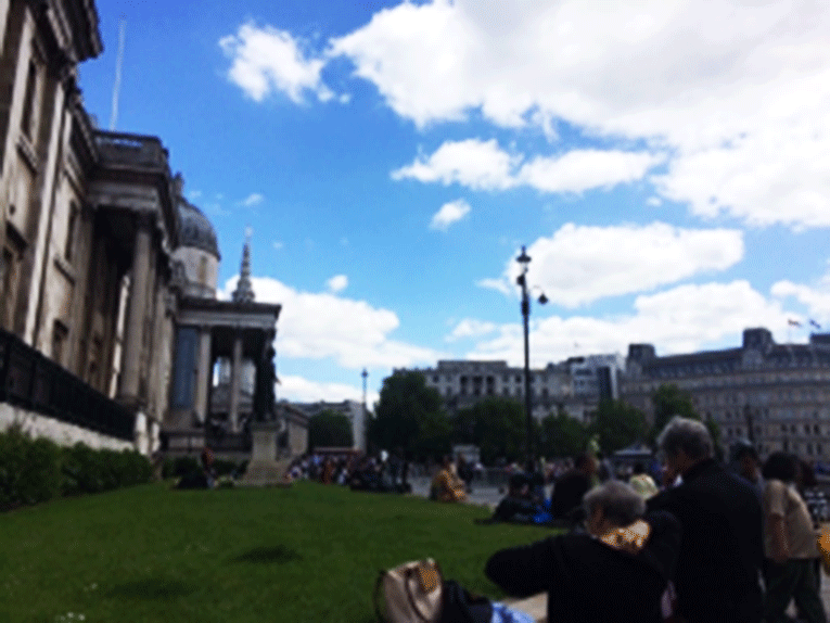 National Portrait Gallery at Trafalgar Square, London