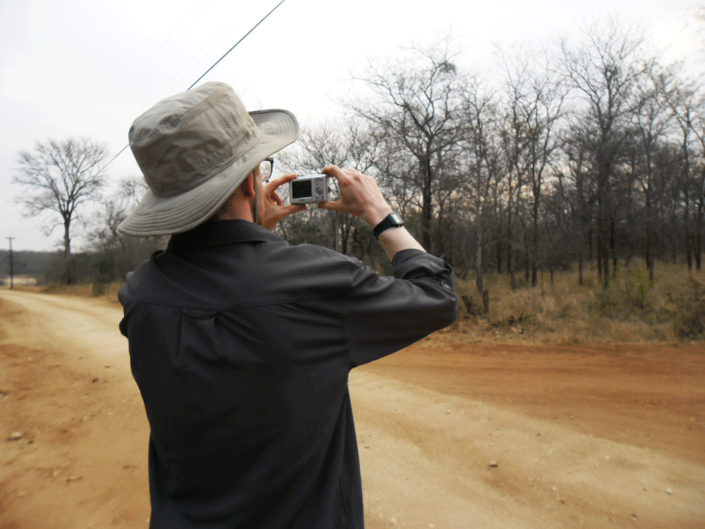 Taking photos in South Africa