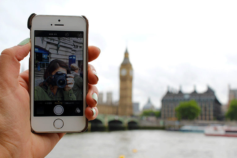 Unique photo of Big Ben