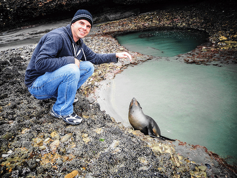 







Seal pup on Wharariki Beach in South Island, New Zealand