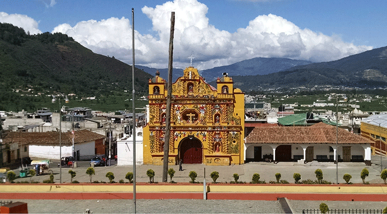 San Andrés Xecul Church in Guatemala