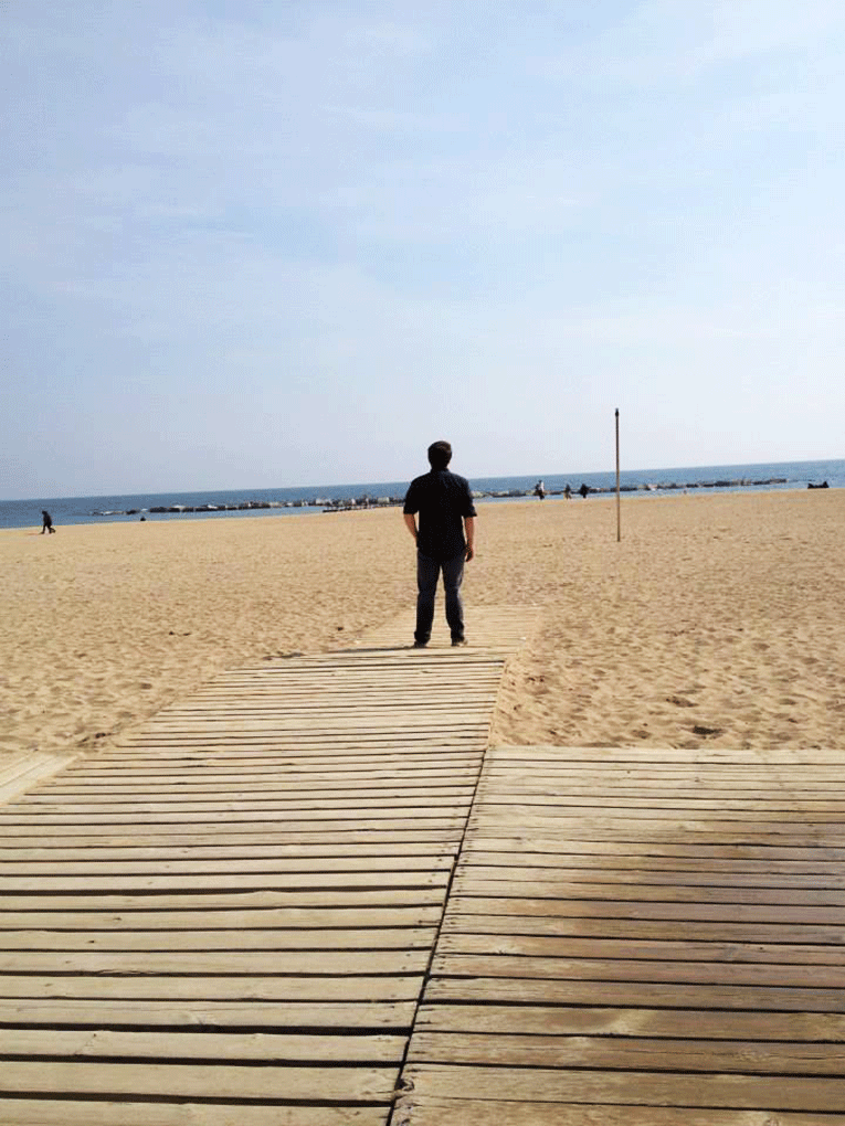 







Mediterranean coastline in Barcelona, Spain