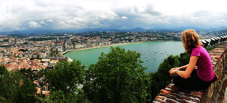 







Aerial view of San Sebastian, Spain