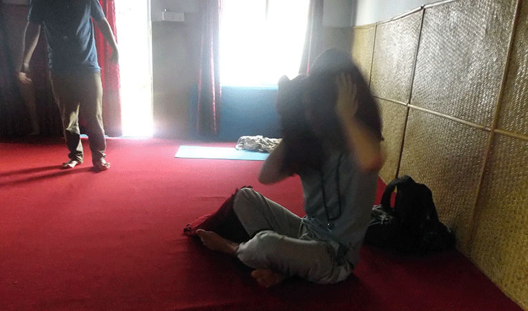 Osho meditation in Pokhara