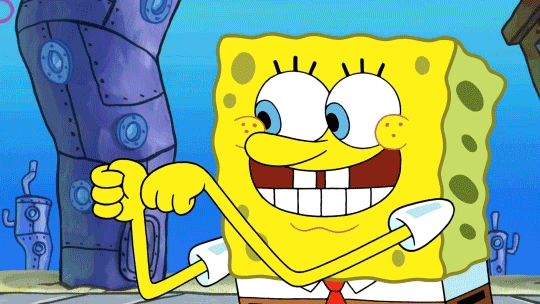 Spongebob thumbs up