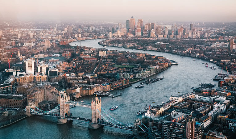 The View from the Shard, London, UK
