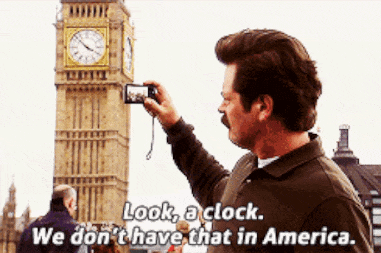 gif, ron swanson at big ben