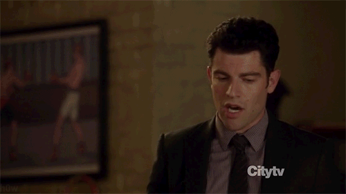 Schmidt from New Girl talking about how he crushed it at work