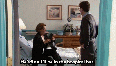 hospital bar meme