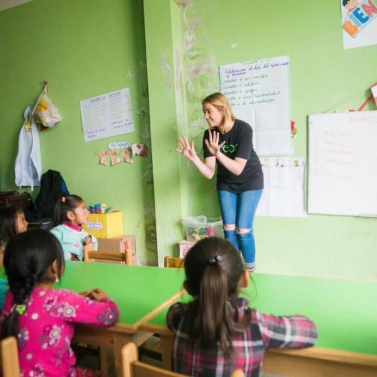 GoEco Peru - Kindergarten Assistance