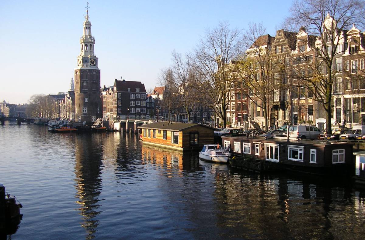 Canal in Amsterdam