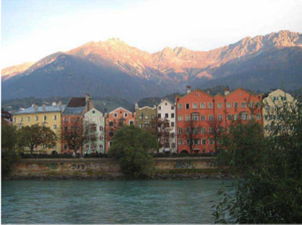 Great lake view in Austria