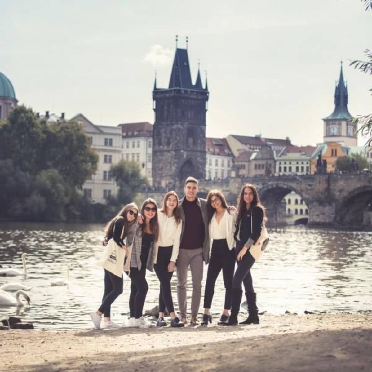 Students in Prague