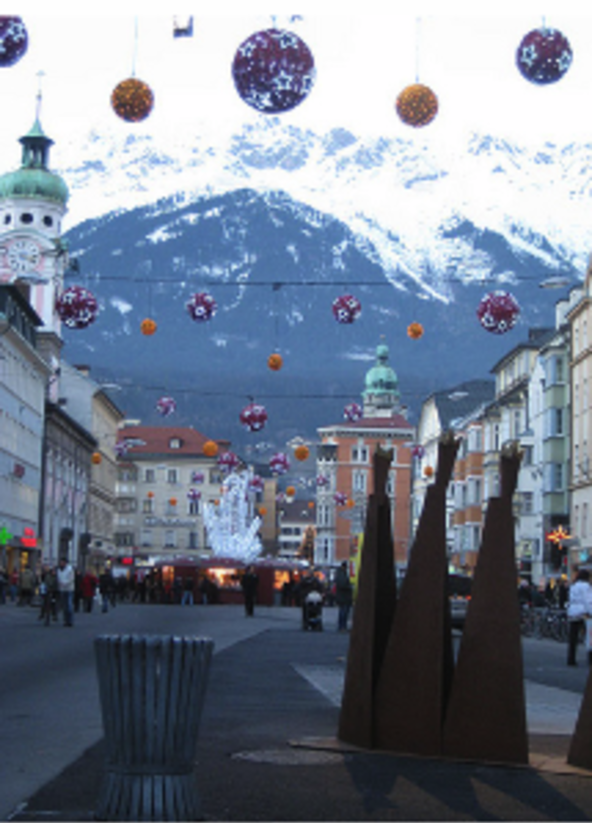 Celebration in the streets of Austria