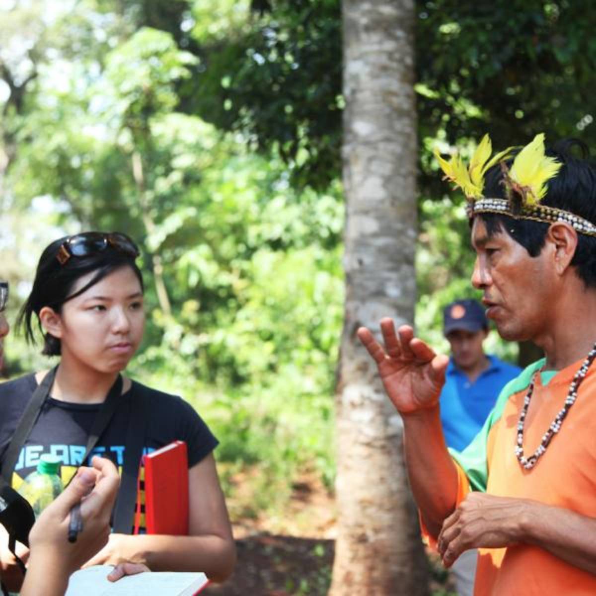 Many projects revolve around issues that are highly relevant to the places students visit
