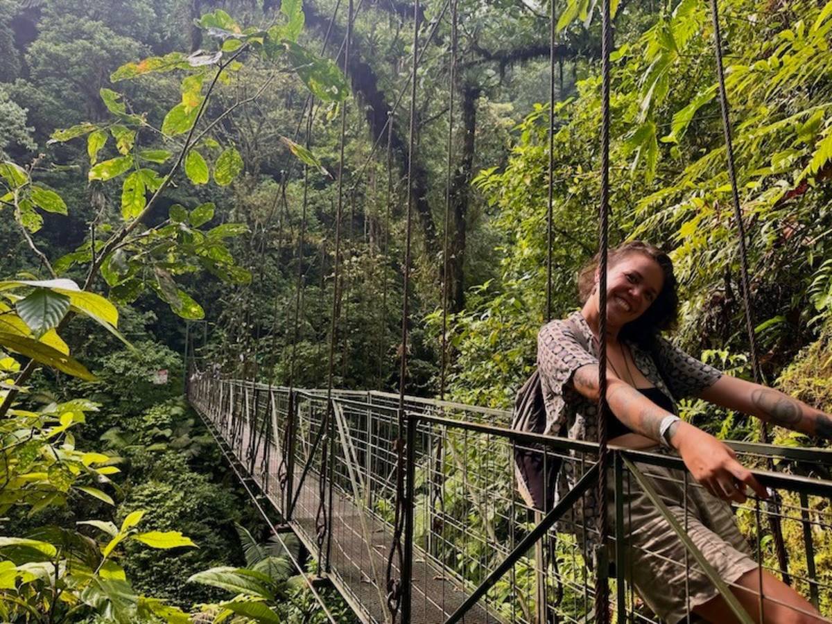 Adventures in the jungles of Costa Rica, local Tica