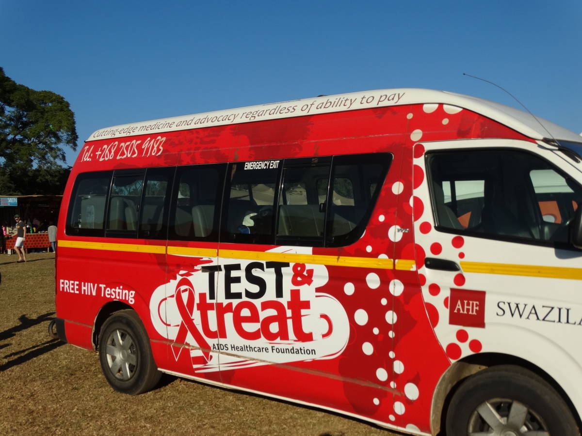 AIDS advertising in eSwatini