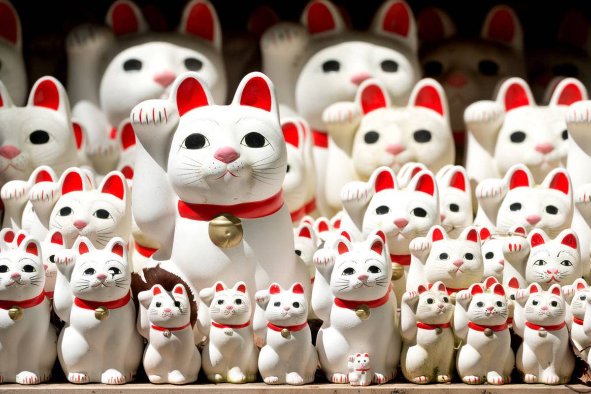 Lucky Cat Temple Tokyo Gotokuji