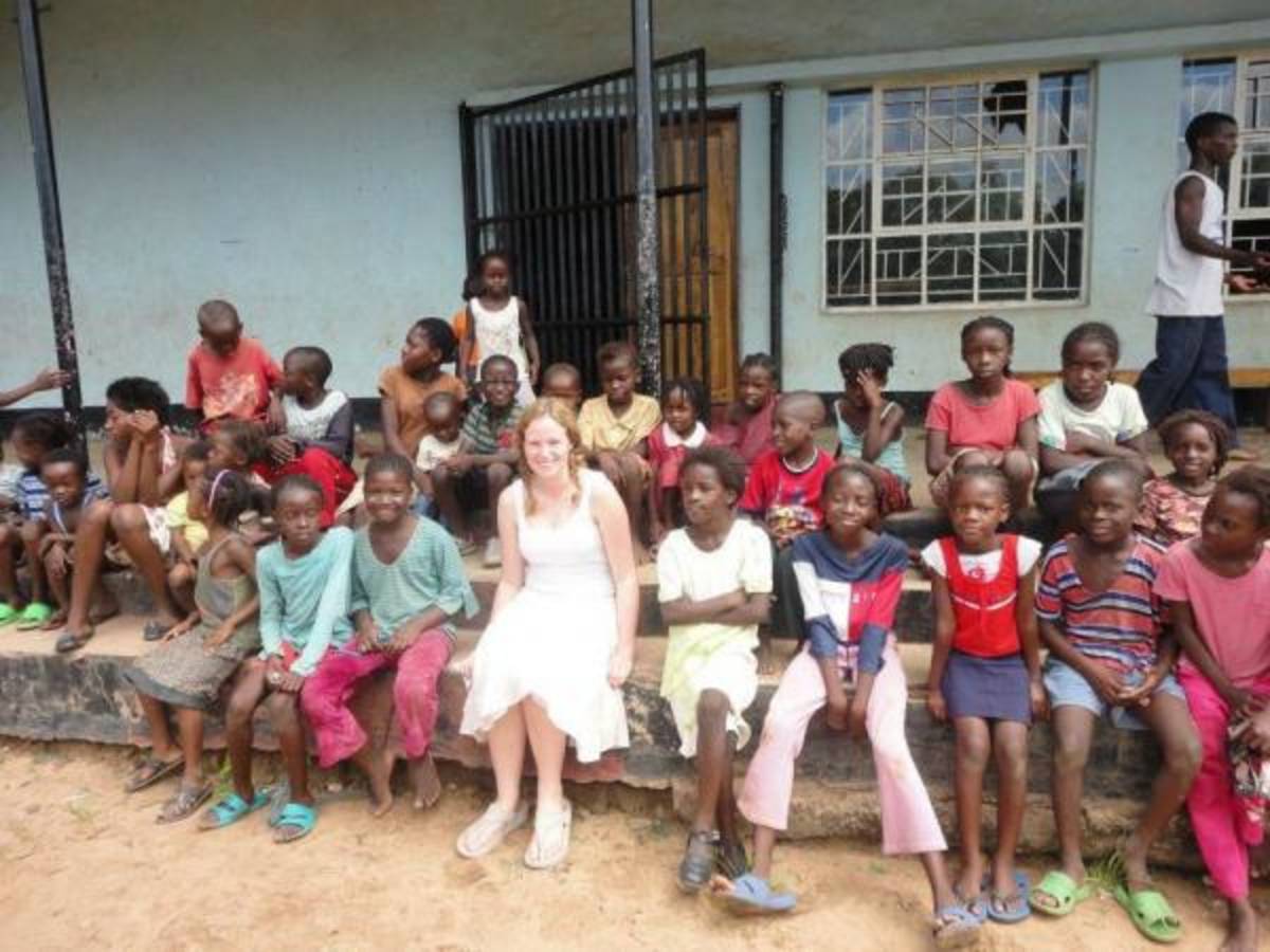 volunteer in Zambia