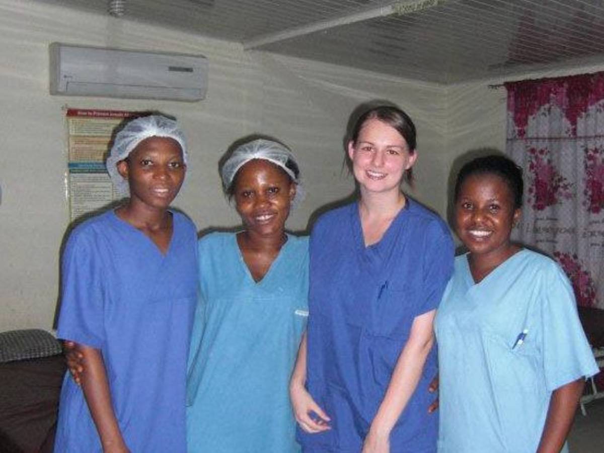 volunteer in Ghana