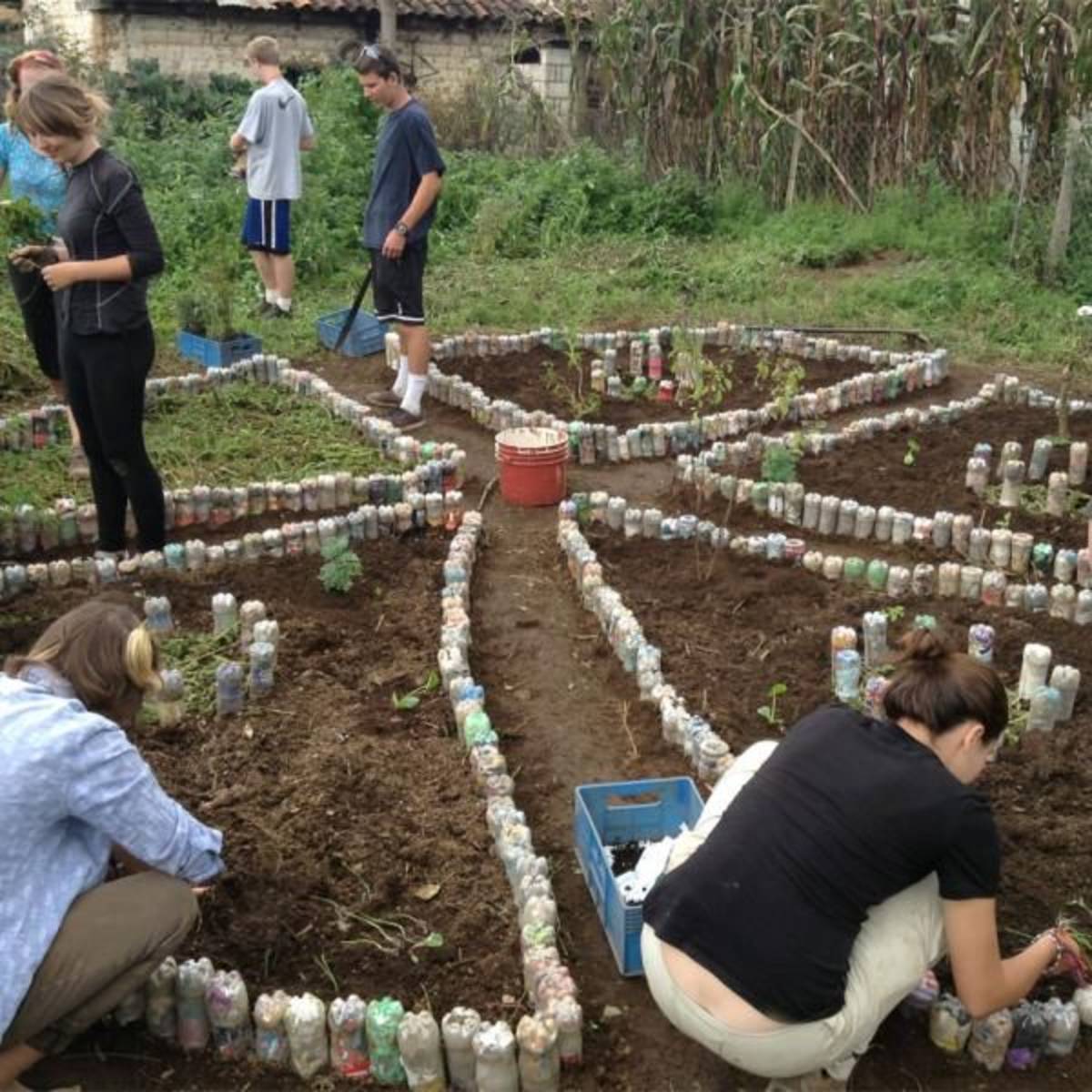 Sustainable agriculture gardening in Guatemala Nicaragua