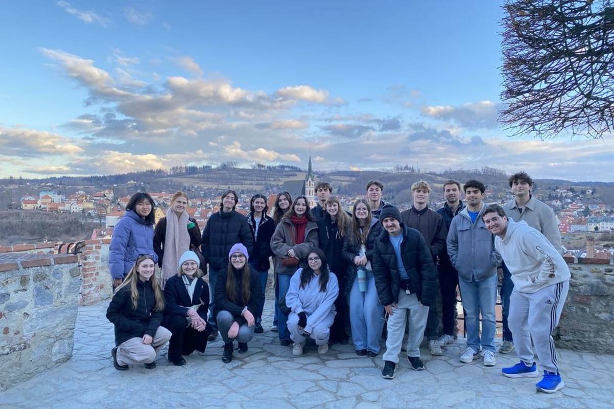 Castle overlook student group