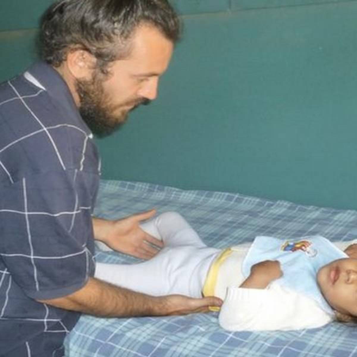 Disabled Child with Volunteer