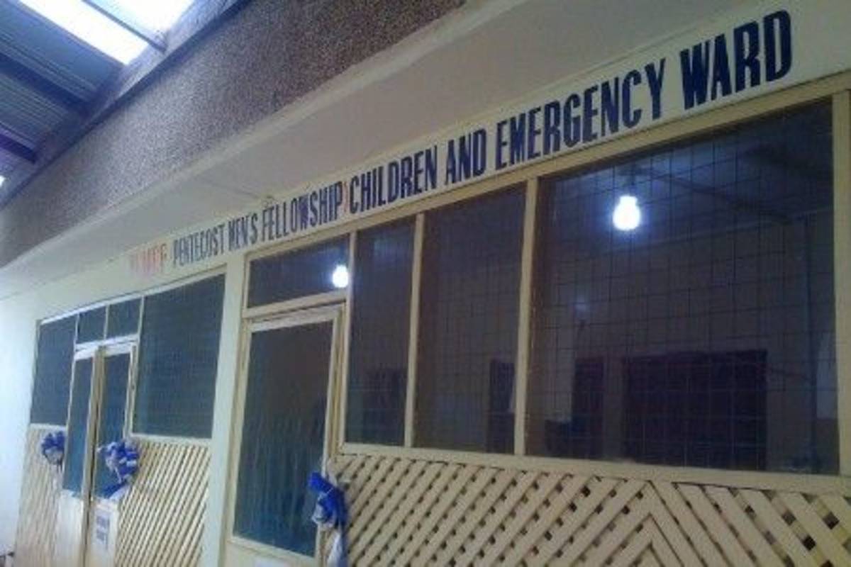 Children and emergency ward Work in a Laboratory in Ghana