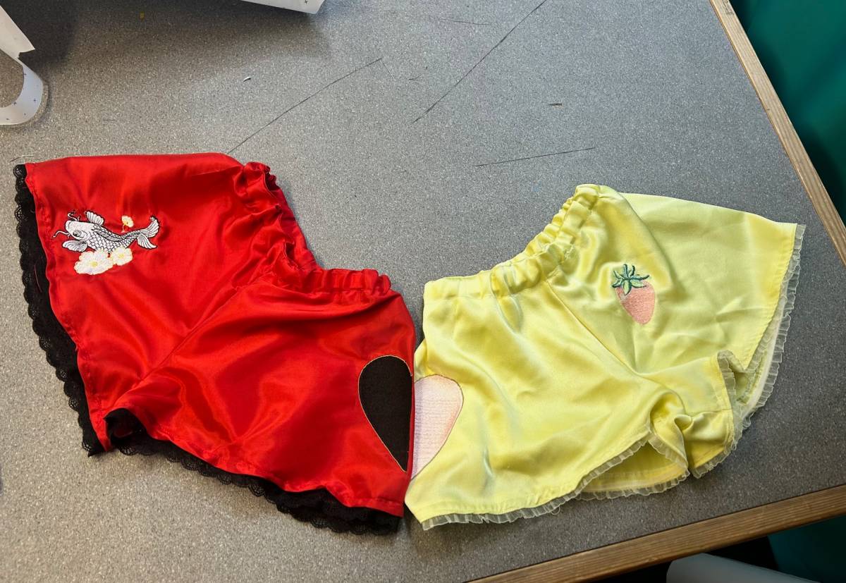 Embroidered Shorts