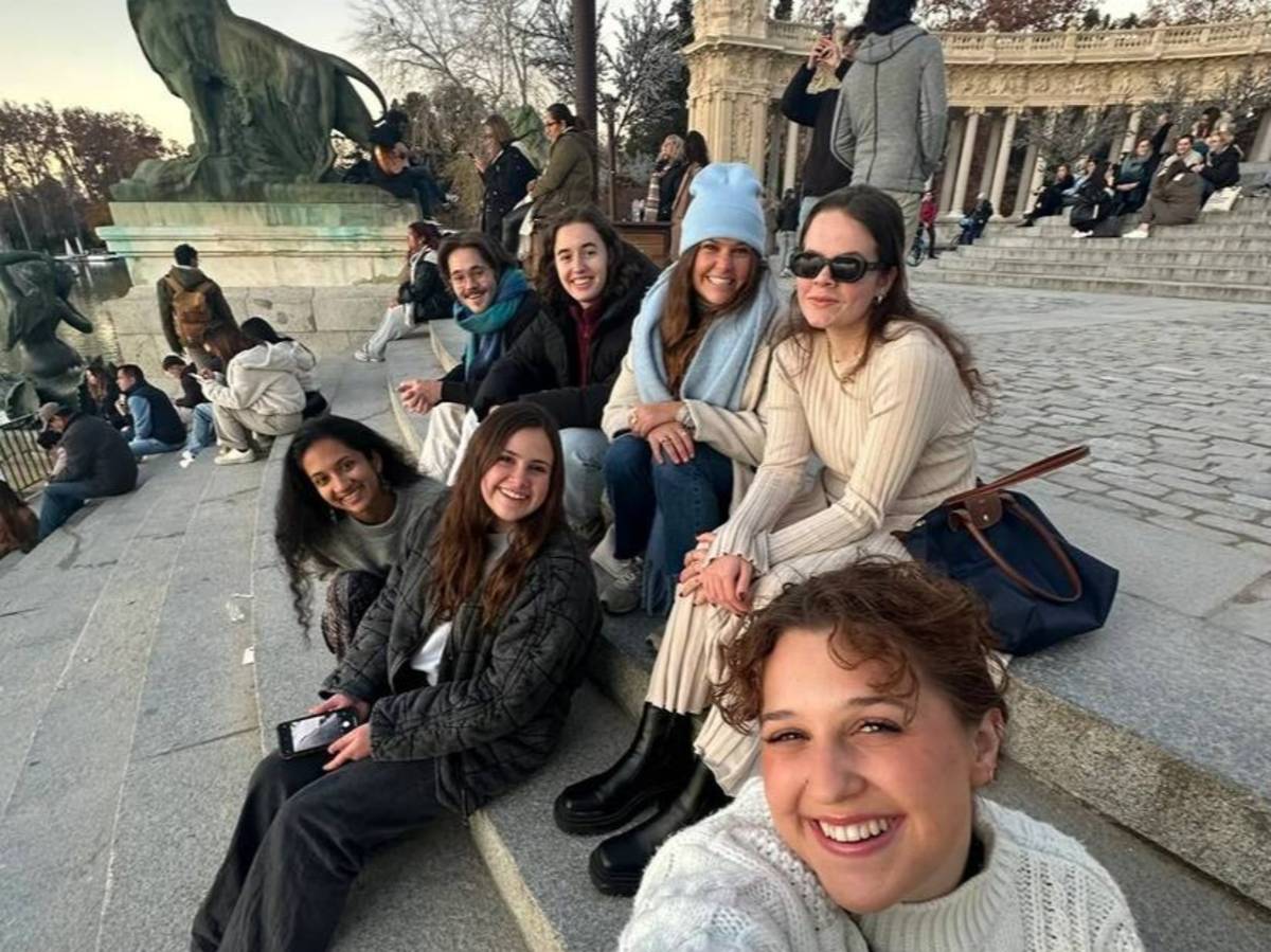Friends in Madrid!