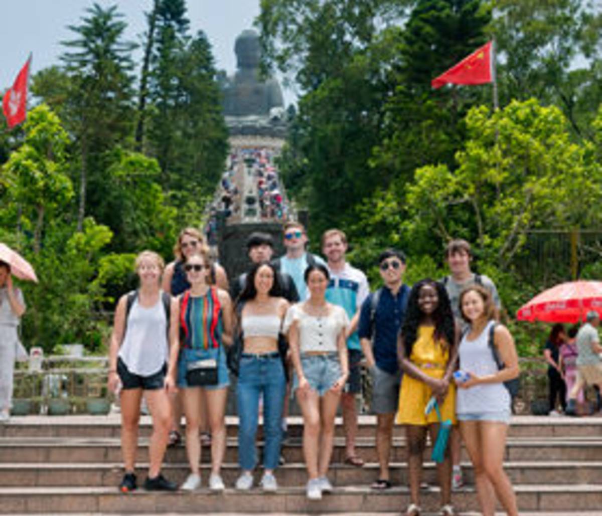 Absolute Interns exploring Hong Kong