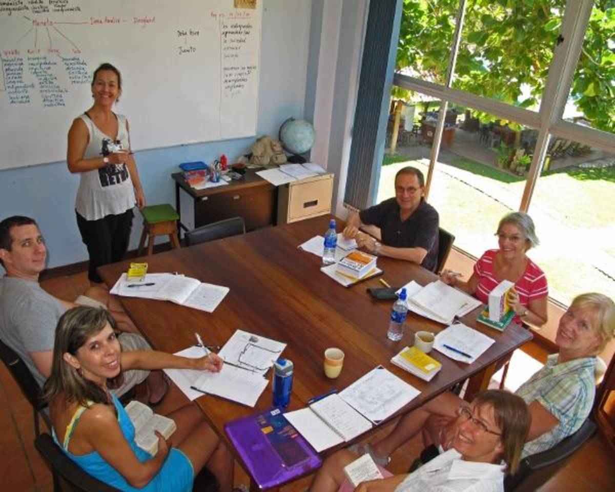 Group Spanish classes for all ages, Samara Beach Costa Rica