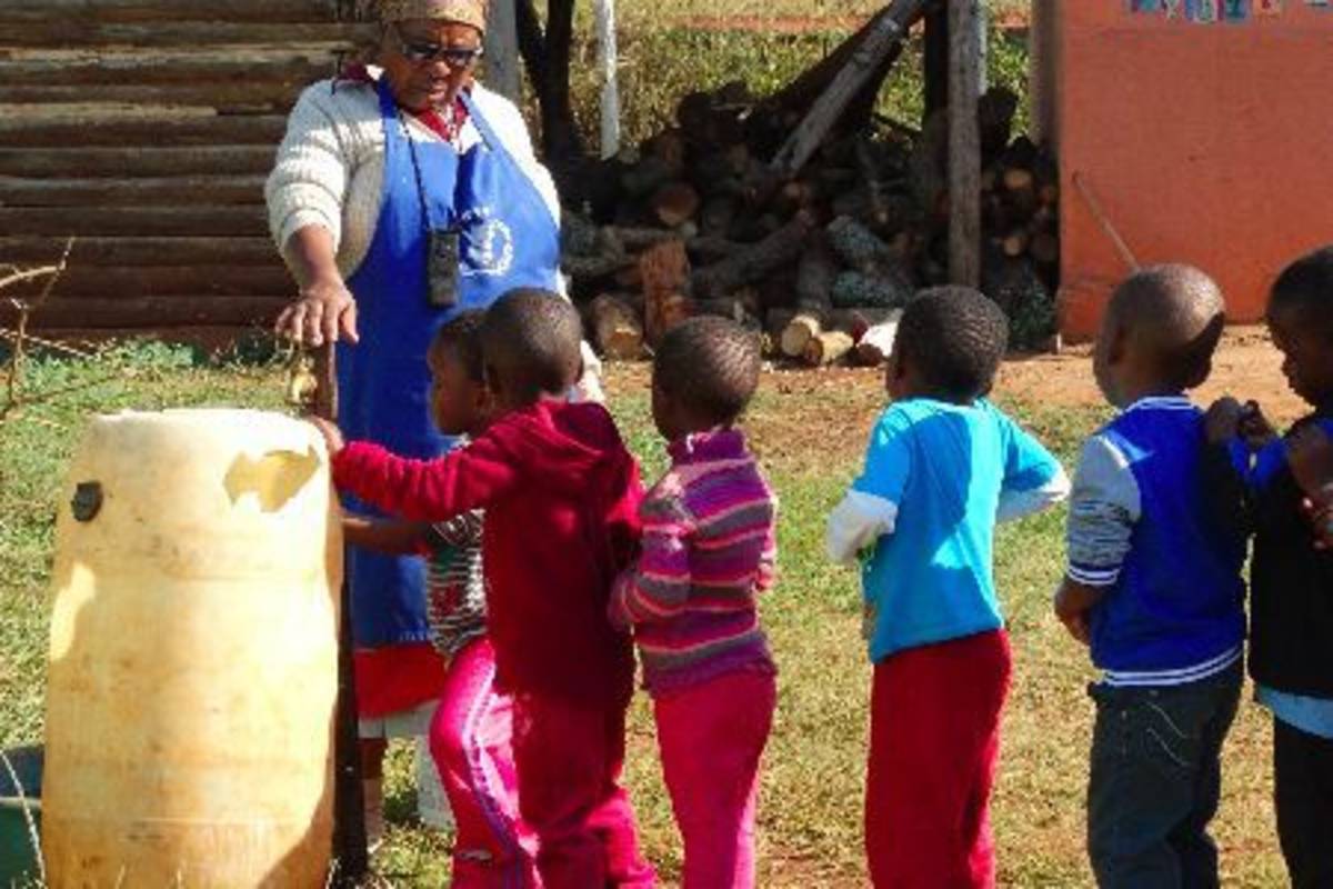 handwashing before breakfast