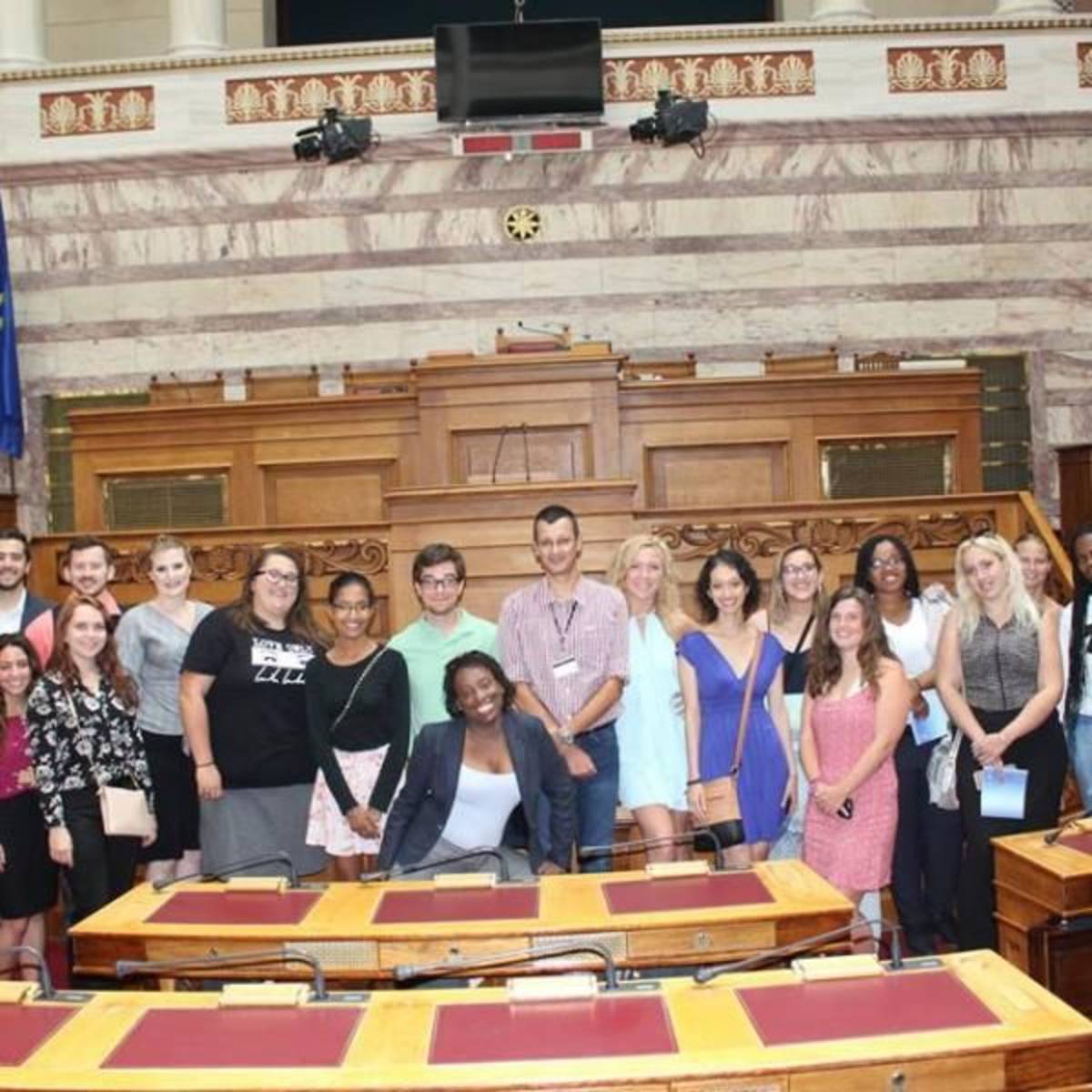 hellenic parliament visit